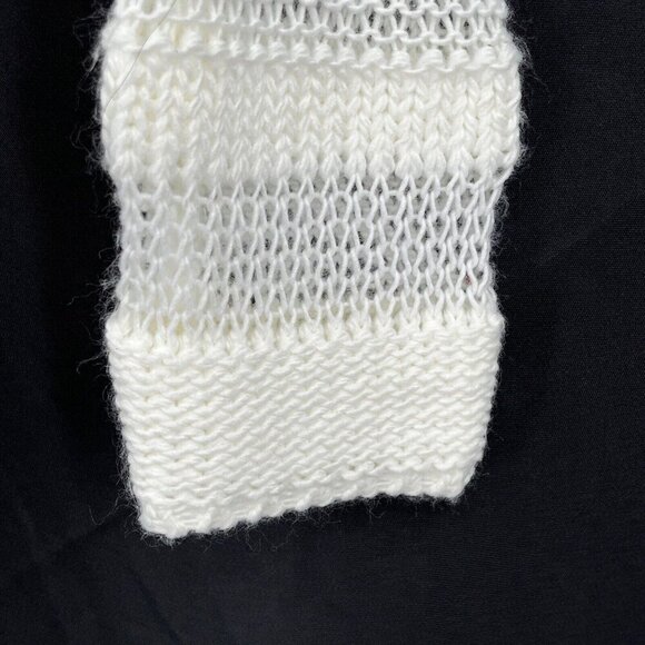 Edikted Crochet Halter Cold Shoulder Summer Beachy Lagenlook Medium - Picture 6 of 9